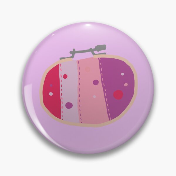 Item preview, A Messy Felt Embroidered Hoop Memory  designed and sold by HandStitchedByHannah.