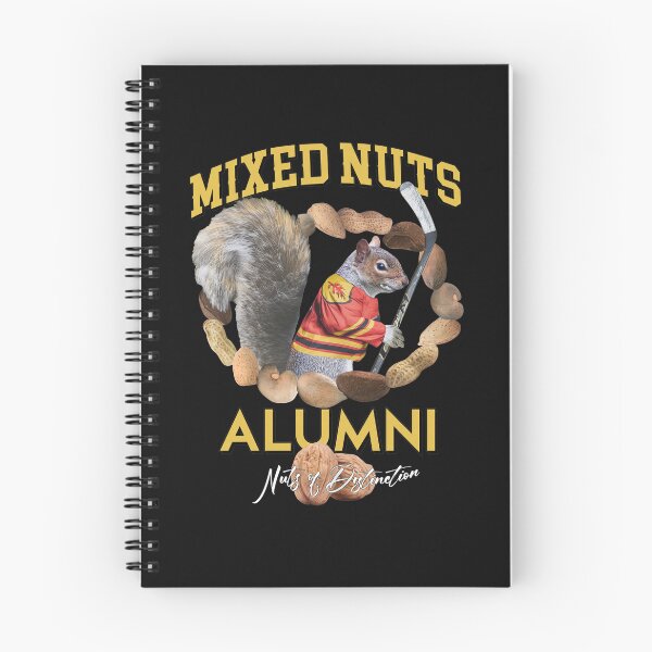 Item preview, Mixed Nuts Alumni Hockey Squirrel designed and sold by ChemiCrocheting.