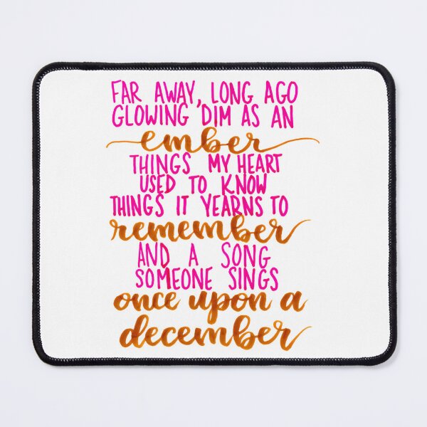 Item preview, Once Upon A December Chorus designed and sold by Scotty-arrowood.