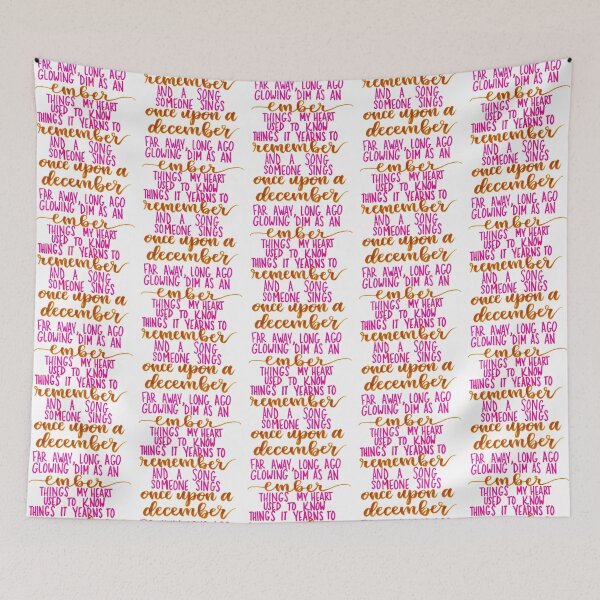 Item preview, Once Upon A December Chorus designed and sold by Scotty-arrowood.