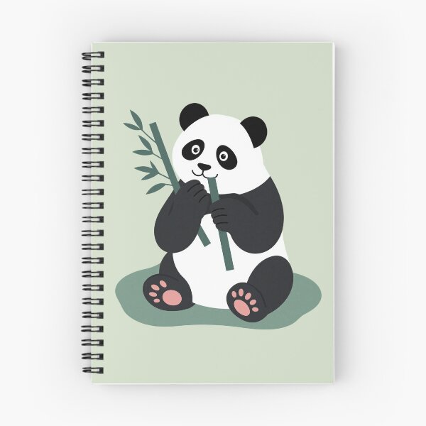 Item preview, Panda Eating Bamboo Leaf designed and sold by ArtbyAfroditi.