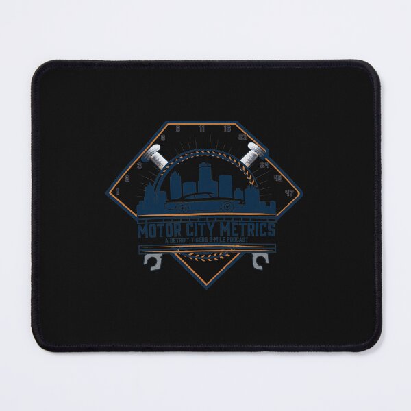 Item preview, Motor City Metrics Detroit Baseball Podcast Logo designed and sold by ChemiCrocheting.