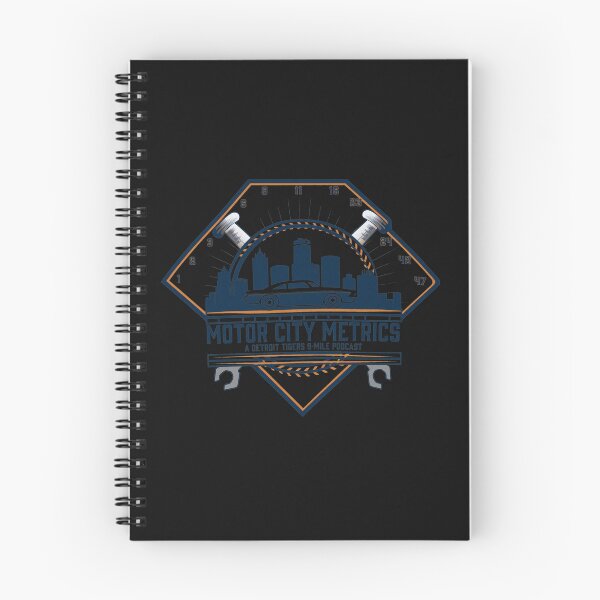 Item preview, Motor City Metrics Detroit Baseball Podcast Logo designed and sold by ChemiCrocheting.