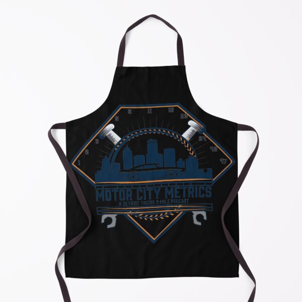 Item preview, Motor City Metrics Detroit Baseball Podcast Logo designed and sold by ChemiCrocheting.