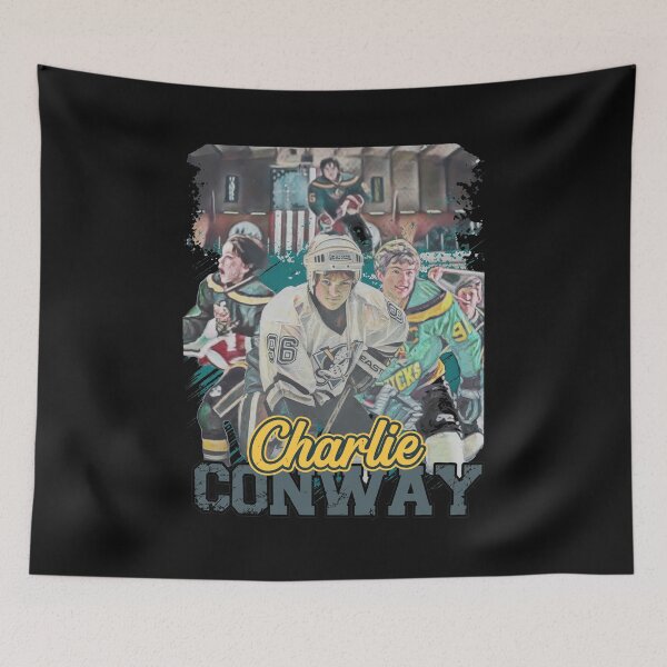 Item preview, Charlie Conway Number 96 Retro Hockey Legend designed and sold by ChemiCrocheting.