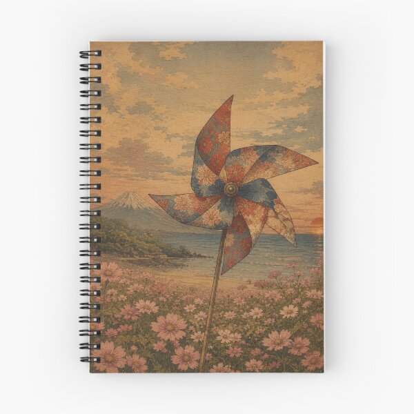 Item preview, Cosmos Pinwheel Sunset designed and sold by Silent Japan Studio.
