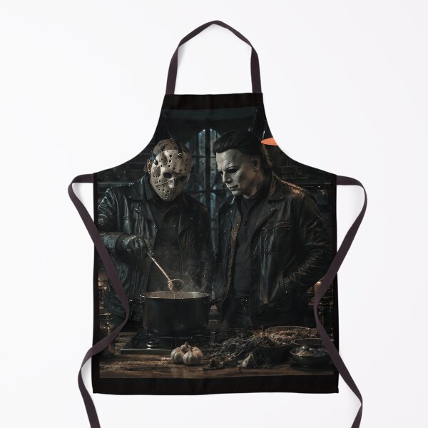 Item preview, Michael Myers Tshirts Horror Movie Michael And Jason Baking Halloween Humor designed and sold by Hydlaaksmndriss.