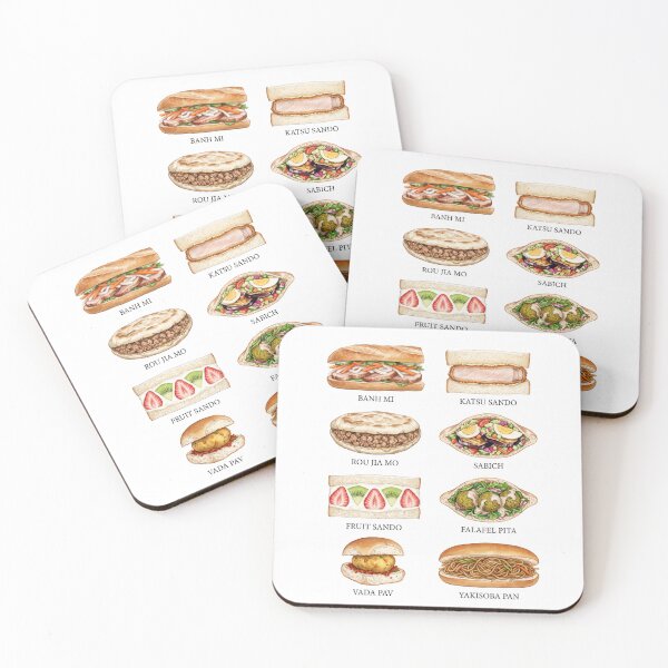 Item preview, Asian and Middle Eastern Sandwiches designed and sold by ArunDandiboina.