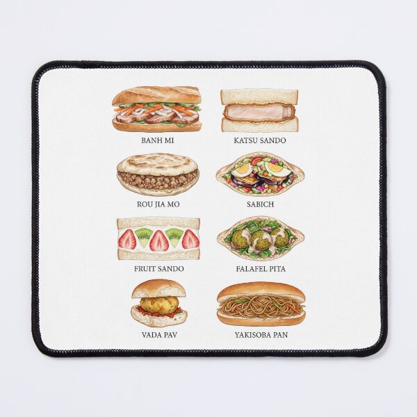 Item preview, Asian and Middle Eastern Sandwiches designed and sold by ArunDandiboina.