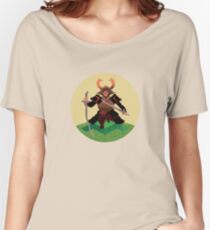 Warrior in the Garden - PIXEL ART Women's Relaxed Fit T-Shirt