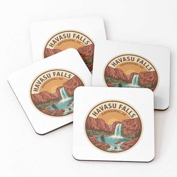 Item preview, Havasu Falls Havasupai Arizona Turquoise Waterfall Hike designed and sold by LittleArij.
