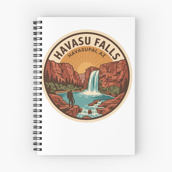 Item preview, Havasu Falls Havasupai Arizona Turquoise Waterfall Hike designed and sold by LittleArij.