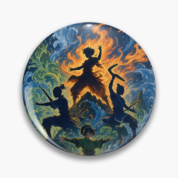 Item preview, Elemental Balance - Legend of the Elements Warrior designed and sold by maltsdigging1b.
