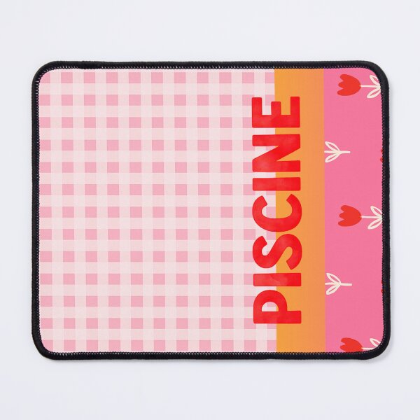 Item preview, Pink Vichy Pool Pattern Summer Holidays designed and sold by Le Chantier.
