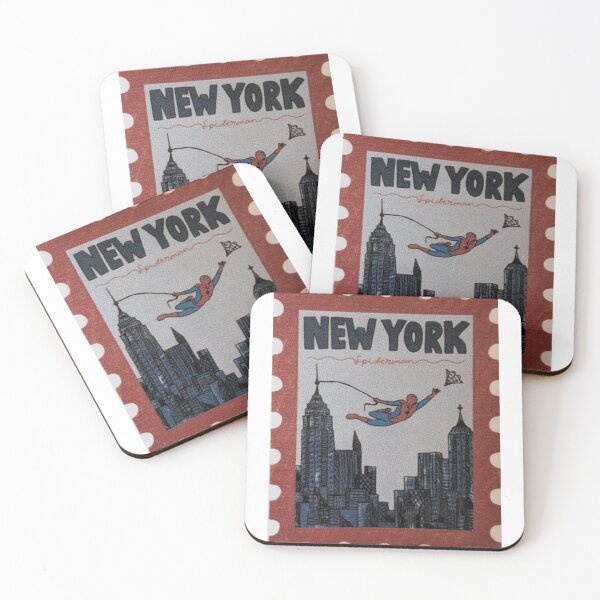 Item preview, Spider-Man New York Stamp designed and sold by AnotherSaying.