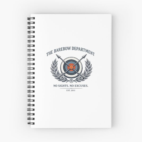 Item preview, Barebow Department Archery Club designed and sold by Rhubarb Bridge Merch.