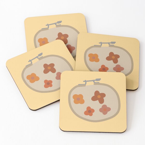 Item preview, Flower Garden Felt Embroidery  designed and sold by HandStitchedByHannah.