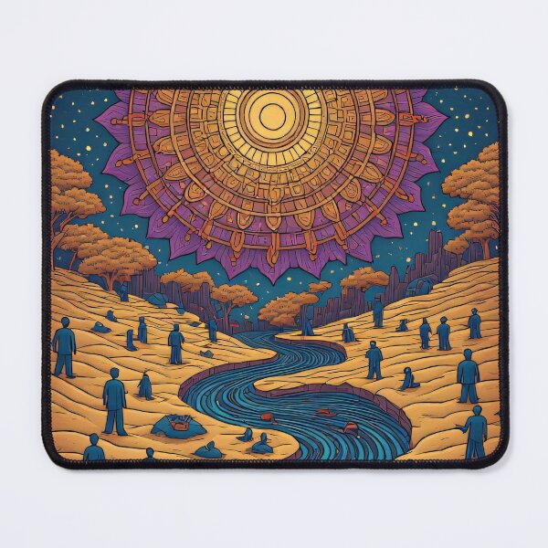 Item preview, The cosmic hand directs dancing humanity. designed and sold by Mianku | Für das Leben.