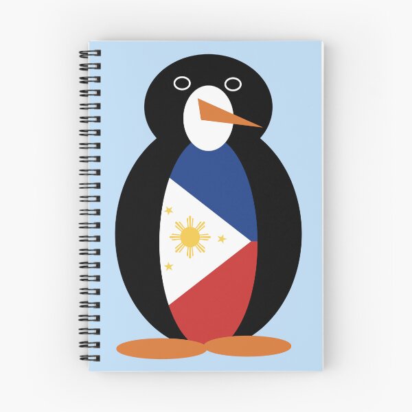 Item preview, Philippines Flag Filipino Ms Penguin Cute Country Pride Design designed and sold by AuntieShoe.