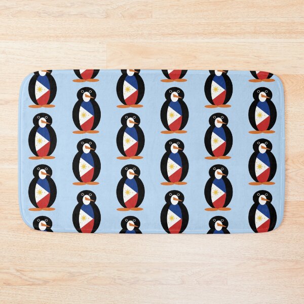 Item preview, Philippines Flag Filipino Ms Penguin Cute Country Pride Design designed and sold by AuntieShoe.
