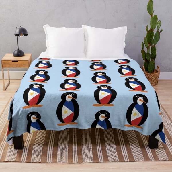 Item preview, Philippines Flag Filipino Ms Penguin Cute Country Pride Design designed and sold by AuntieShoe.