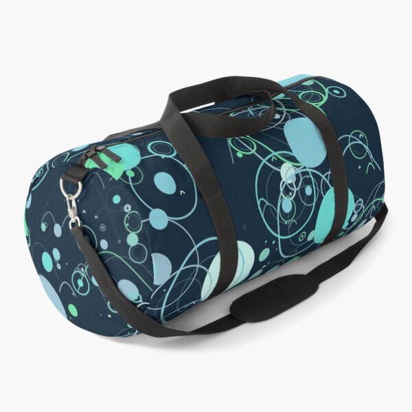 Item preview, Abstract Teal and Mint Floating Circles Pattern designed and sold by GraphyLab.