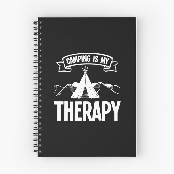Item preview, Camping Is My Therapy Teepee Mountains Retro designed and sold by Manningh7.