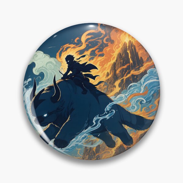 Item preview, Four Elements Benders - Anime Martial Arts Silhouette designed and sold by maltsdigging1b.