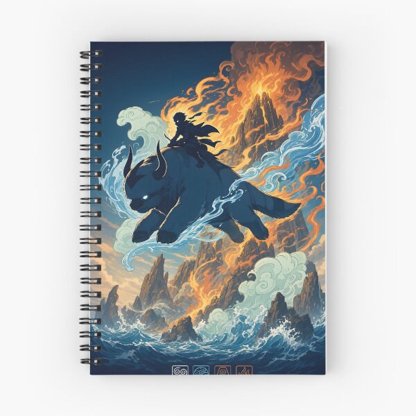 Item preview, Four Elements Benders - Anime Martial Arts Silhouette designed and sold by maltsdigging1b.
