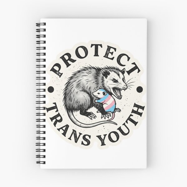 Item preview, Protect Trans Youth Vintage Opossum Transgender Pride designed and sold by raedattia.