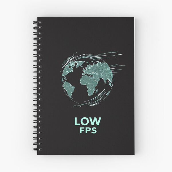 Item preview, Low FPS Reality Art - Minimalist Gaming Humor designed and sold by STATIC SOUL.