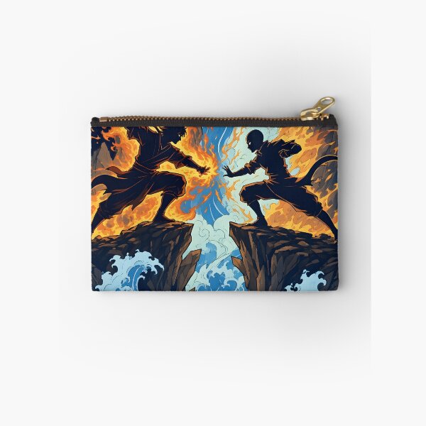 Item preview, Master of All Elements - Japanese Wave and Flame Art designed and sold by maltsdigging1b.