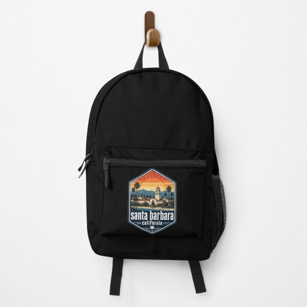 Item preview, Santa Barbara California Retro USA Travel designed and sold by TomFrontierArt.