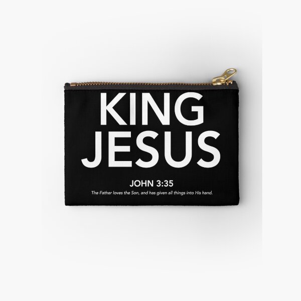 Item preview, English - King Jesus John 3:35 White Text designed and sold by Believe-Jesus.