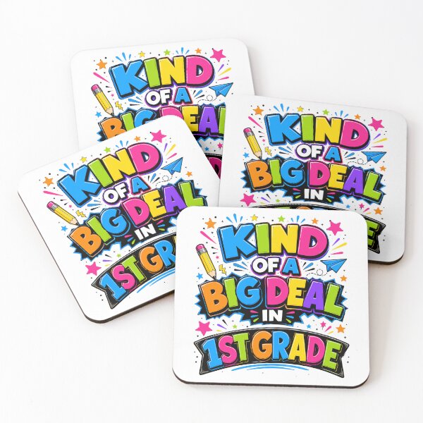 Item preview, Kind of a Big Deal in 1st Grade Funny Back to School designed and sold by ZIGLWORKS.