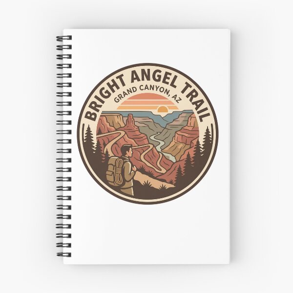 Item preview, Bright Angel Trail Grand Canyon Arizona Hiker View designed and sold by LittleArij.