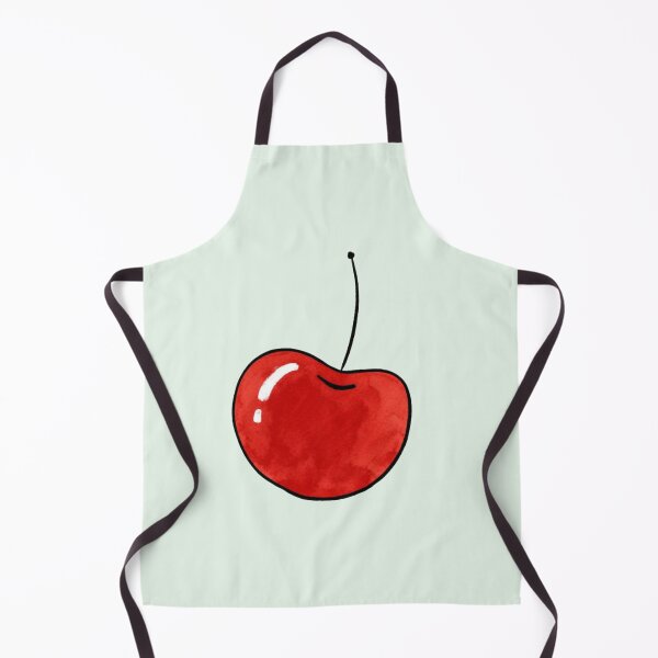 Item preview, Kitsch Cherry Watercolor Illustration For Journaling designed and sold by bosamji.