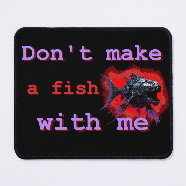 Item preview, Don't Make A Fish With Me Funny Dunkleosteus Pun designed and sold by Edwere.