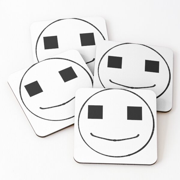 Item preview, Square-Eyed Smiley Face  designed and sold by JaygiesDesign.