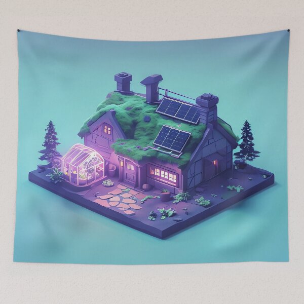 Item preview, Solarpunk Sanctuary designed and sold by ONYX Pixee.