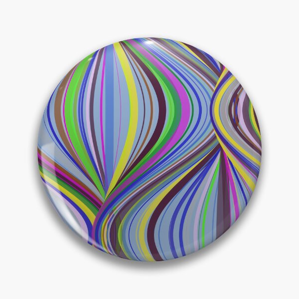 Item preview, Vibrant Multicolor Retro Wavy Ribbon Pattern designed and sold by GraphyLab.
