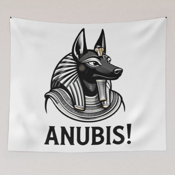 Item preview, ANUBIS - Egyptian Deity of Mummification and Cemeteries! designed and sold by Giulivo Store Graphic.
