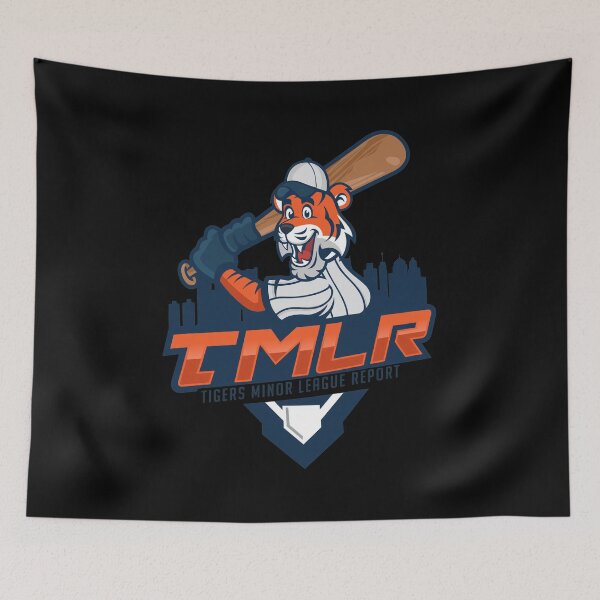 Item preview, Tigers Minor League Report Baseball Mascot designed and sold by mokopuniarts.