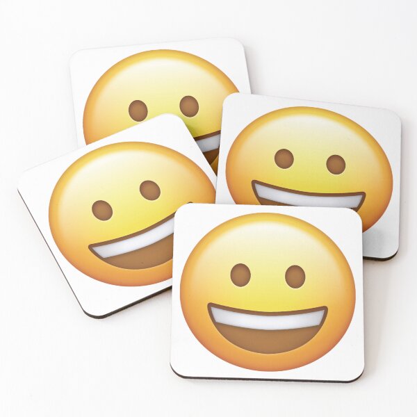 Item preview, Classic Yellow Grinning Smile Emoji Graphic designed and sold by AyaanArtStudio.