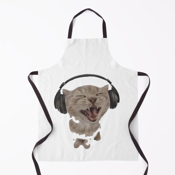 Item preview, Y2K Headphones Cat | Funny Singing Kitten 90s Retro Meme designed and sold by Gbriel3.
