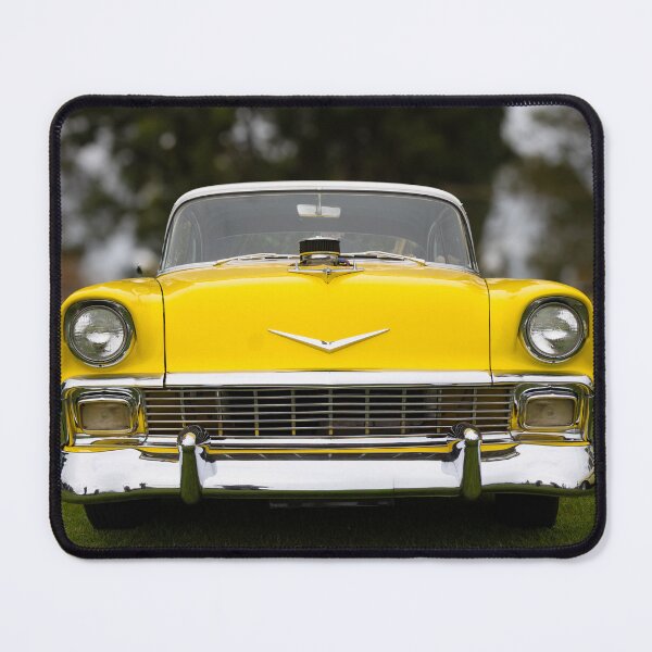 Item preview, Vintage Yellow Classic Car designed and sold by Twisted Light Images.