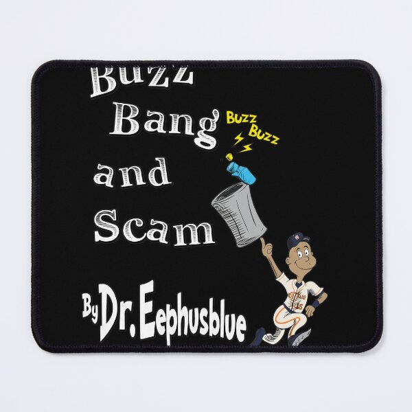 Item preview, Buzz Bang And Scam Baseball Satire designed and sold by mokopuniarts.
