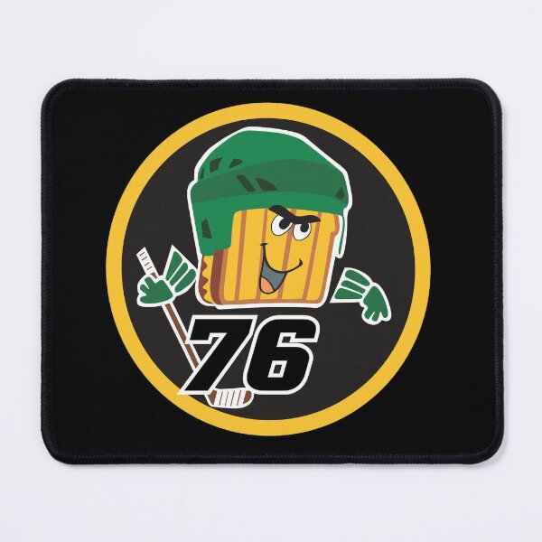 Item preview, Grilled Cheese Hockey Player Mascot Circle designed and sold by mokopuniarts.