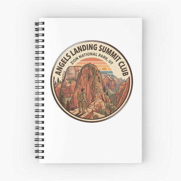 Item preview, Angels Landing Summit Club Zion National Park Utah designed and sold by LittleArij.