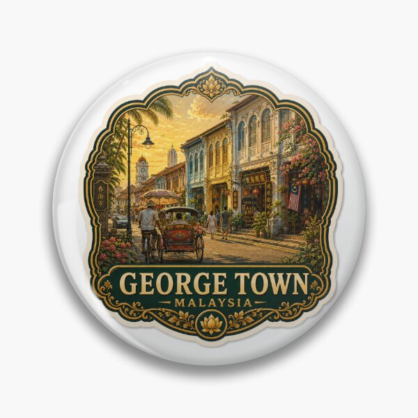 Item preview, George Town Malaysia designed and sold by ChicClicker.
